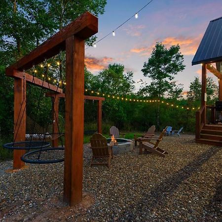 Under The Stars - Secluded, Hot Tub, Firepit, Games Villa Broken Bow Exteriör bild