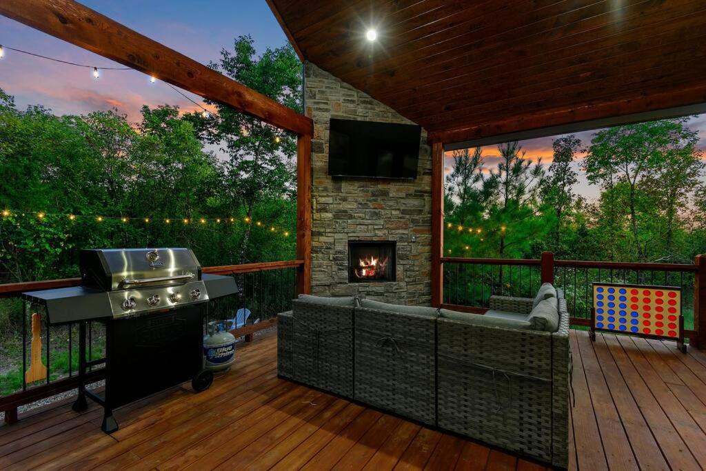 Under The Stars - Secluded, Hot Tub, Firepit, Games Villa Broken Bow Exteriör bild