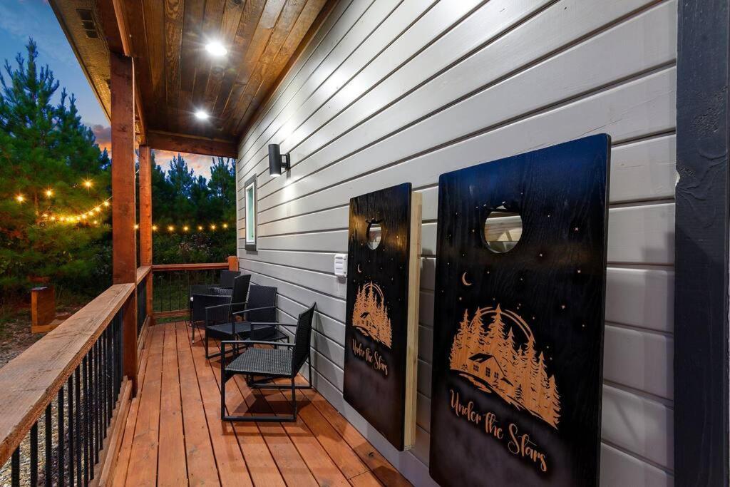 Under The Stars - Secluded, Hot Tub, Firepit, Games Villa Broken Bow Exteriör bild