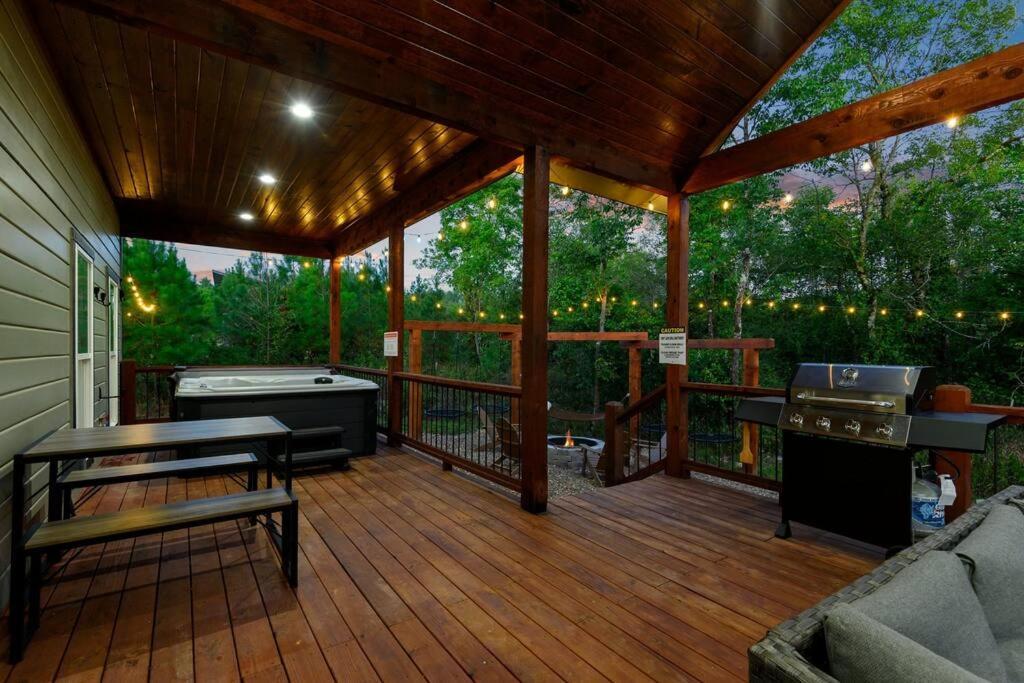 Under The Stars - Secluded, Hot Tub, Firepit, Games Villa Broken Bow Exteriör bild